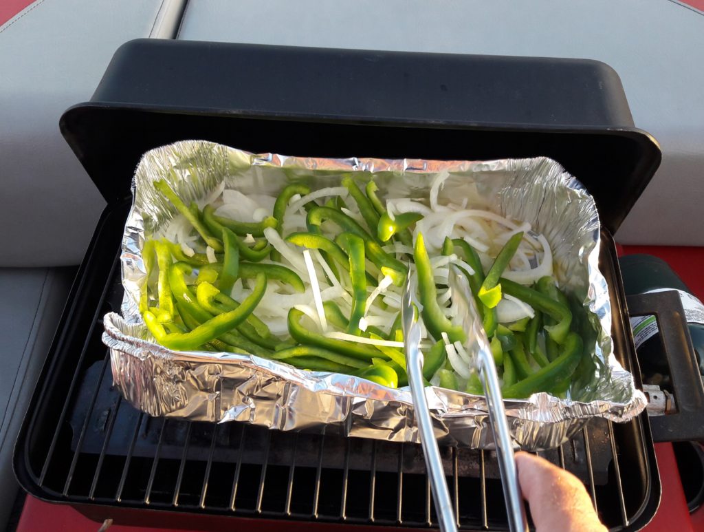 Boat Food: Awesome Steak Fajitas - Thunderhula